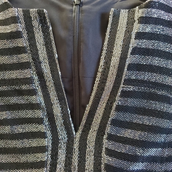 Nanette Lepore Kingdom Key Striped Dress Size 10 - Picture 6 of 12